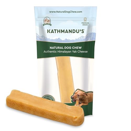 Yak Cheese Himalayan Yak Chews, Long-Lasting Hard Chew for Dogs, 20 Count