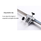 105cm Pets Grooming Bracket with Sling Adjustable Steel Suspender Grooming Table Arm Support Dog Cat Holder for Bath Desk