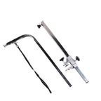 105cm Pets Grooming Bracket with Sling Adjustable Steel Suspender Grooming Table Arm Support Dog Cat Holder for Bath Desk
