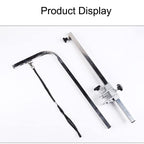 105cm Pets Grooming Bracket with Sling Adjustable Steel Suspender Grooming Table Arm Support Dog Cat Holder for Bath Desk
