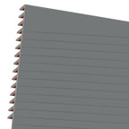 Wall Corner Guards Edge Protectors, Self-Adhesive Paintable Bumper for Dog Chewing Damage, Home Office Bedroom Wall Protection