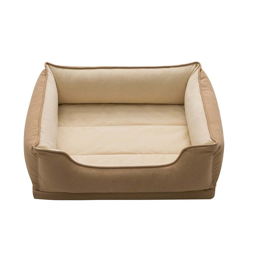Dog Bed Dog Bed for Medium Large Dogs，Pet Bed Sofa Soft Fleece Dog Basket Cats Bed That are A Elegant Addition to Your Home (Large)