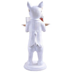 mani Craft Cool Dog Showpiece with Plate for Home Décor Item | Kitchen,Bedroom,Office,Dinning Table Decorative Item -09