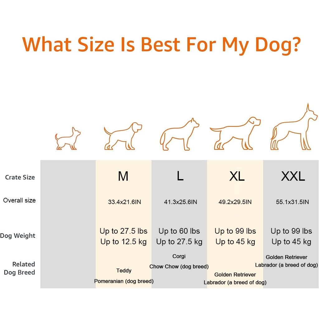 Pet Sofa Bed, Metal Frame Dog Bed Couch with guardrail, for Medium Big Pet Sitting(Style 1,Medium)
