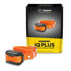 Dogtra iQ Plus Dog Training Collar with Remote for Dogs 10 lbs and Up, 400 Yard Range Rechargeable E Collar, 100 Levels, Nick, Constant, Pager Vibration, IPX9K Waterproof Receiver, 2 Dog Expandable
