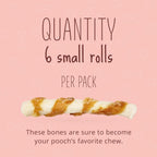 Better Belly Proteins Roll Highly Digestible Dog Treats, 6 Count (24 Pack)