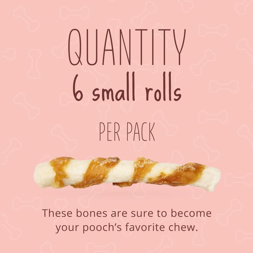 Better Belly Proteins Roll Highly Digestible Dog Treats, 6 Count (24 Pack)