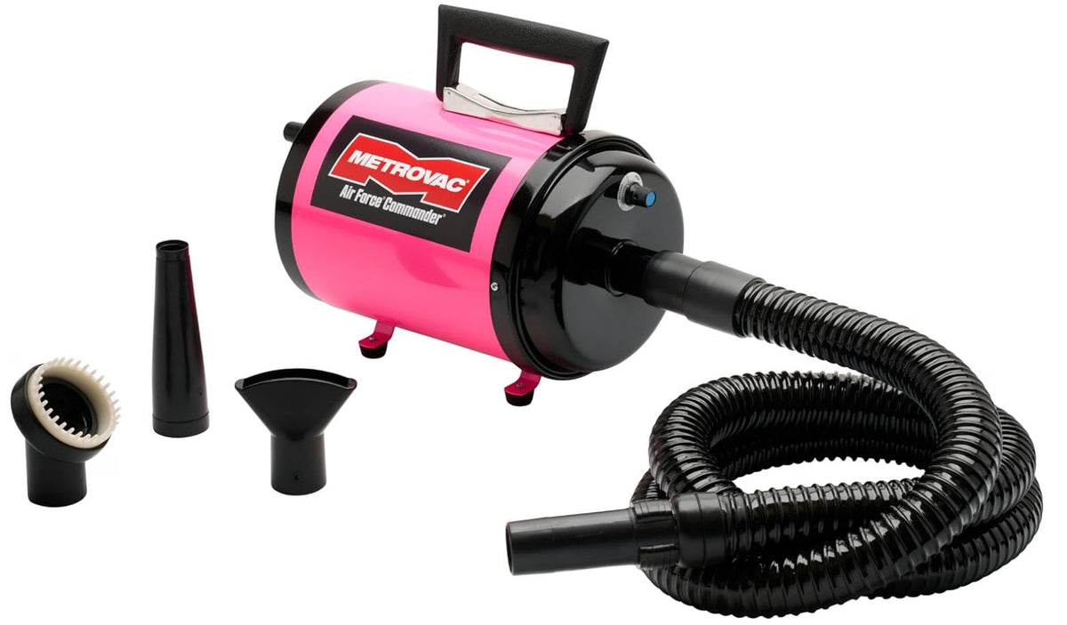 METROVAC AFTD-3B Air Force Commander 4.0 HP 2-Speed Pet Dryer Made in USA
