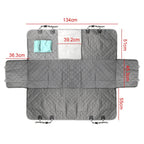 Zipper Hammock, Cushion Pet Protector View Frontside Mesh Dog Car Seat Cover Seat Mat Universal Pet Carrier Tool