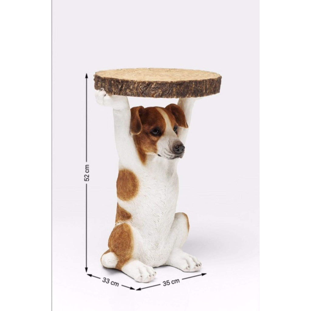 Kare 81956 Animal Side Table, Mister Jack, Height 20.5 inches (52 cm), Weight 14.3 lbs (6.5 kg), Dog
