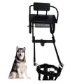 Dog Carts for Dogs to Pull People Dog Trailer with Harness Detachable Dogs Pull Carts Dog Walking Carts Can Carry People for Small Medium Large Dogs, Load Capacity 100kg(Size:22lb-88lb)