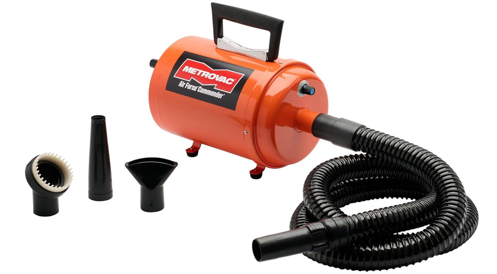 METROVAC AFTD-3B Air Force Commander 4.0 HP 2-Speed Pet Dryer Made in USA
