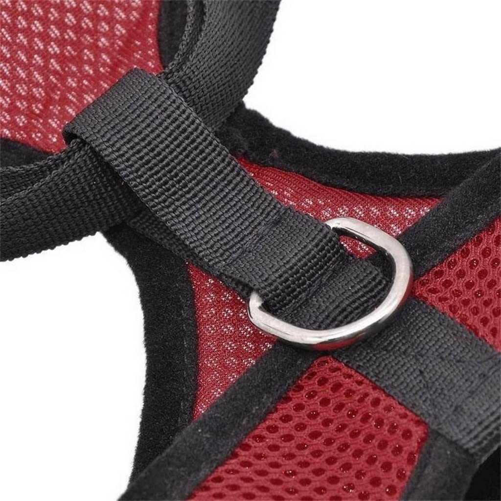 Pet Dog Harness Pet Control Harness Collar Safety Harness Mesh Vest Adjustable Harness (D X)
