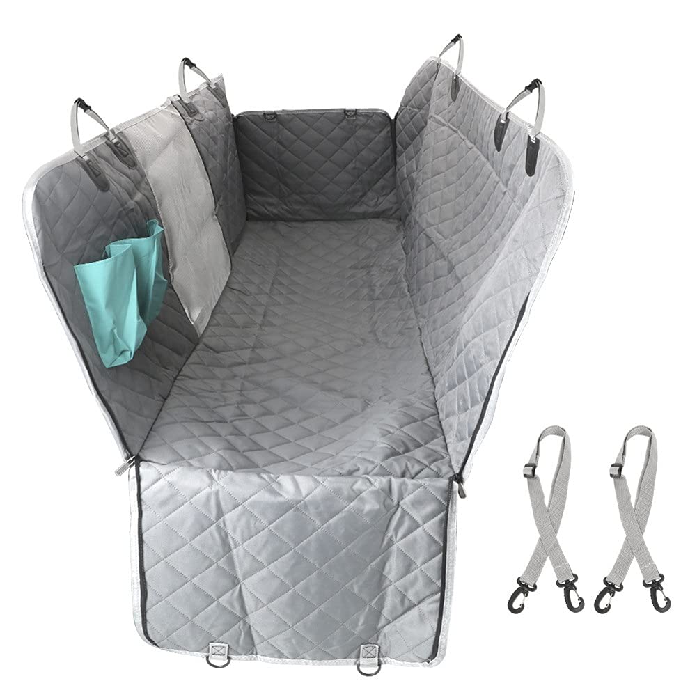 Zipper Hammock, Cushion Pet Protector View Frontside Mesh Dog Car Seat Cover Seat Mat Universal Pet Carrier Tool