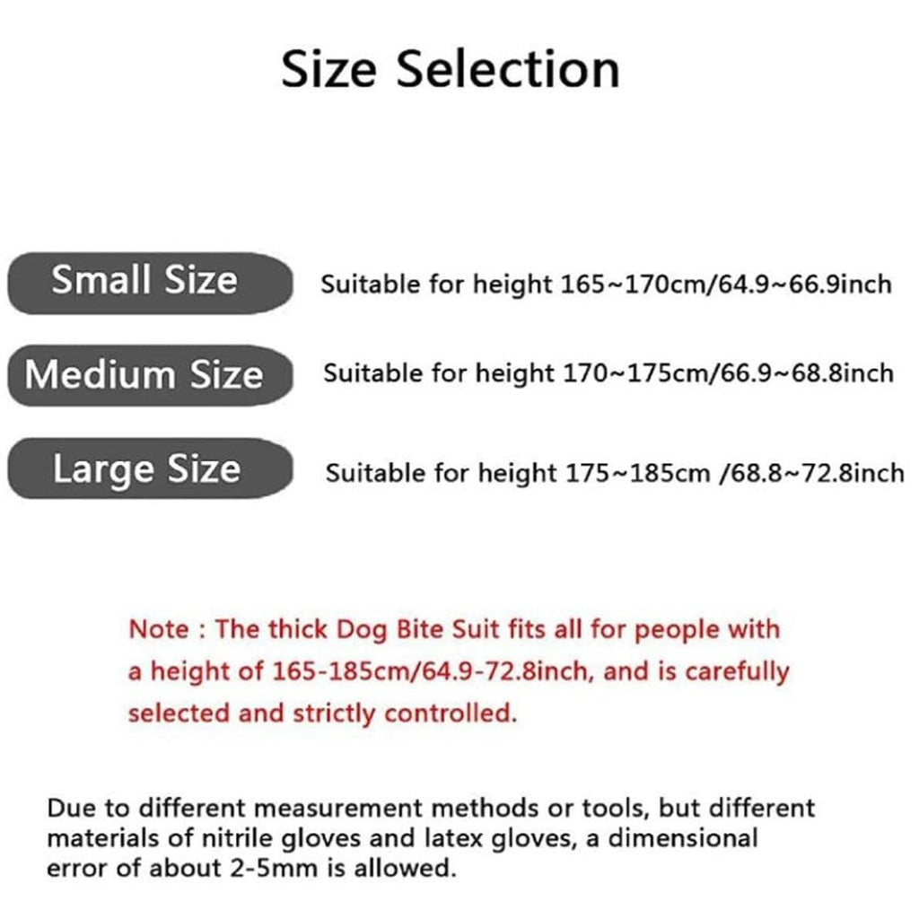 Dog Training Suit,Training Dog Protective Clothing,Unisex Body Protection Bite Suit Jacket for Dog Training Bite Protection(S)