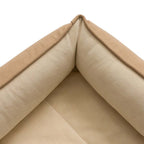 Dog Bed Dog Bed for Medium Large Dogs，Pet Bed Sofa Soft Fleece Dog Basket Cats Bed That are A Elegant Addition to Your Home (Large)