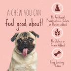 Better Belly Proteins Roll Highly Digestible Dog Treats, 6 Count (24 Pack)