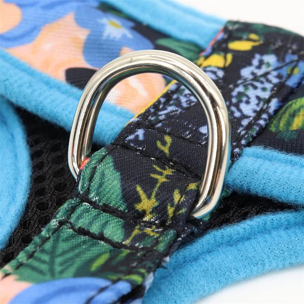 Printed Sling Adjustable Puppy Cat Sling Suitable for Pets Small Dog Vests Pet Accessories (A XL)