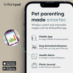 BrilliantPad Smart Self-Cleaning Indoor Dog Potty (Smartphone App + 1 Roll)