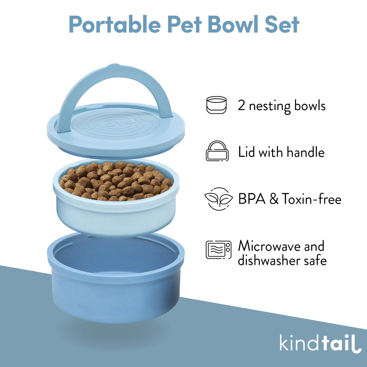 Dog Crate + Orthopedic Pet Bed + Crate Pad + Pet Bowls + Food Mat - Collapsible Pet Crate with Pad and Orthopedic Bed for Pets up to 25 Lbs - Includes (2) Bowls and a Silicone Mat - Medium