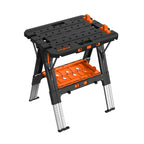 Pony Portable Folding Work Table, Workbench & Sawhorse