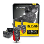 Dogtra iQ Plus Dog Training Collar with Remote for Dogs 10 lbs and Up, 400 Yard Range Rechargeable E Collar, 100 Levels, Nick, Constant, Pager Vibration, IPX9K Waterproof Receiver, 2 Dog Expandable
