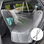 Zipper Hammock, Cushion Pet Protector View Frontside Mesh Dog Car Seat Cover Seat Mat Universal Pet Carrier Tool