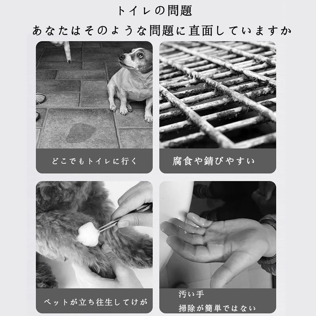 Dog Toilet, Indoinaku Dog Training Pad, Dog Toilet Tray, Easy to Care, Hygienic, Friendship Prevention, Power-Load-Stressed, Puppy for Puppy for Adult Dogs (Size : 94x60x10cm)