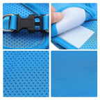 Dog Sling Summer Pet Adjustable Reflective Vest Walking Dog Polyester Mesh Strap Small and Medium-Sized Dogs (F X)
