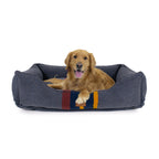 Pendleton Vintage Camp Berber Kuddler Dog Bed - Umber, X-Large (42" w x 30" d x 10½"h)