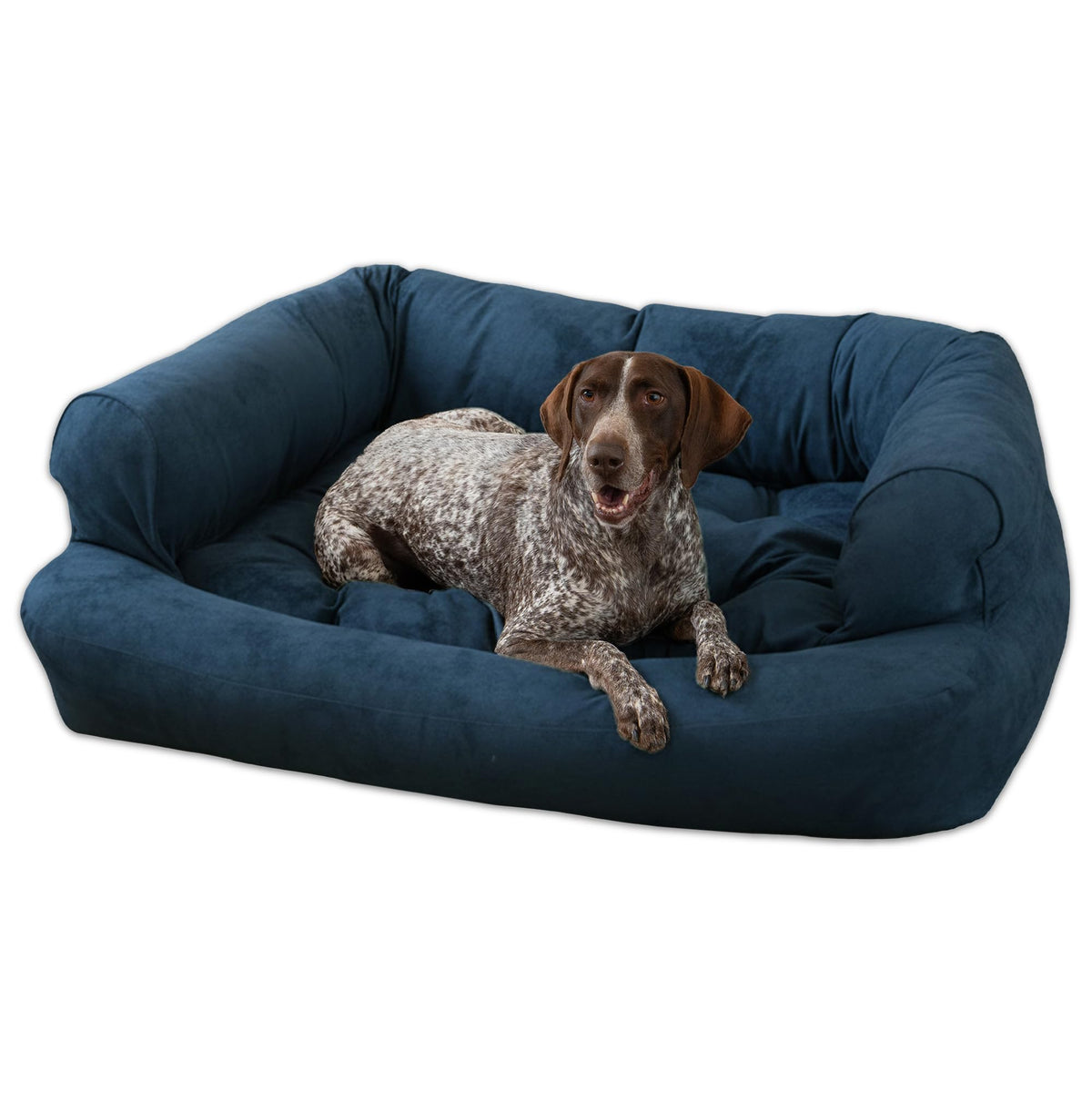 Snoozer Pet Products - Overstuffed Luxury Dog Sofa | Small - Buckskin