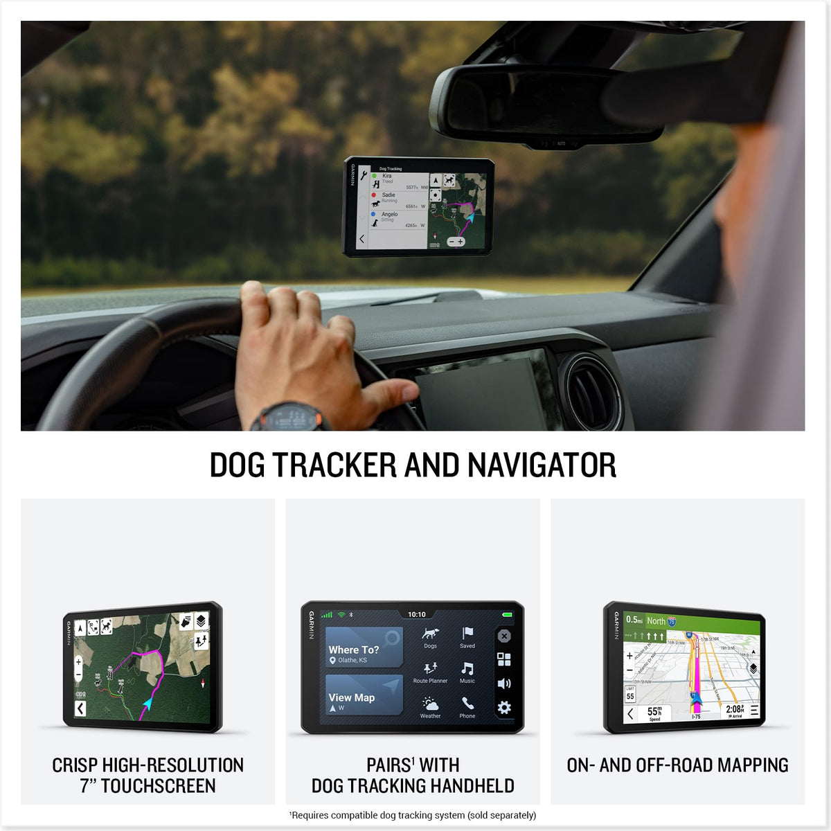 Garmin DriveTrack™ 72, Rugged 7" All-Terrain GPS Navigator