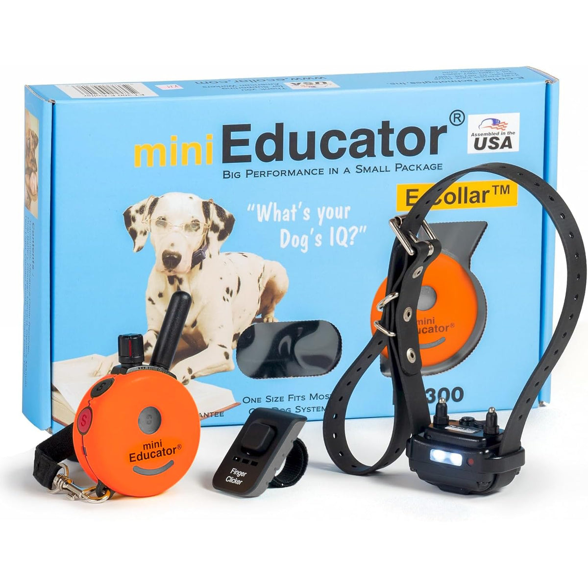 E-Collar Mini Educator ET-300 Remote Dog Training Collar, Yellow