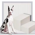 Gardner Pet 44" x 63" Extra Large Pee Pads for Dogs, ‌Enormous Puppy Pads, Dog Pads with Anti-Slip Particle, Puppy Training Pads, Grey 40 Count