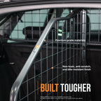 Travall Dog Guard & Divider Bundle Compatible with Skoda Enyaq iV Estate (2020-) | Vehicle Specific Trunk Guard & Luggage Barrier Load Separator Heavy Duty Powder Coated Steel Pet Barrier