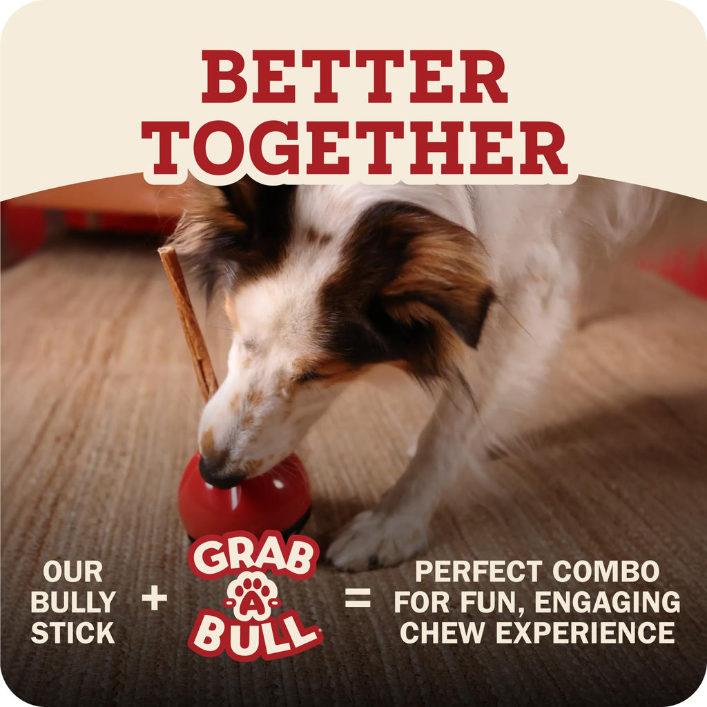 Redbarn 12" Bully Sticks 100% Natural Beef Dog Chew Rawhide Free Case of 35