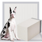 Gardner Pet 44" x 63" Extra Large Pee Pads for Dogs, ‌Enormous Puppy Pads, Dog Pads with Anti-Slip Particle, Puppy Training Pads, Grey 40 Count