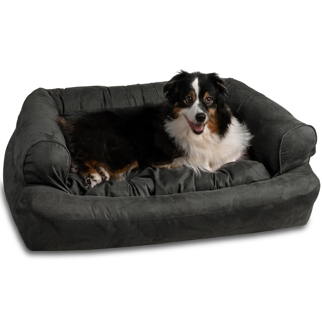 Snoozer Pet Products - Overstuffed Luxury Dog Sofa | Small - Buckskin