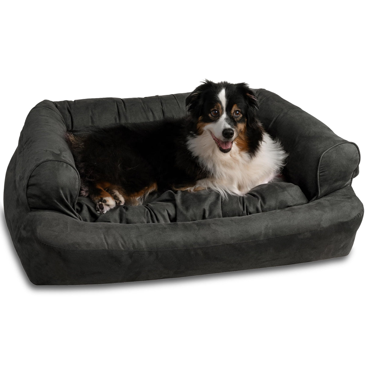 Snoozer Pet Products - Overstuffed Luxury Dog Sofa | Small - Buckskin