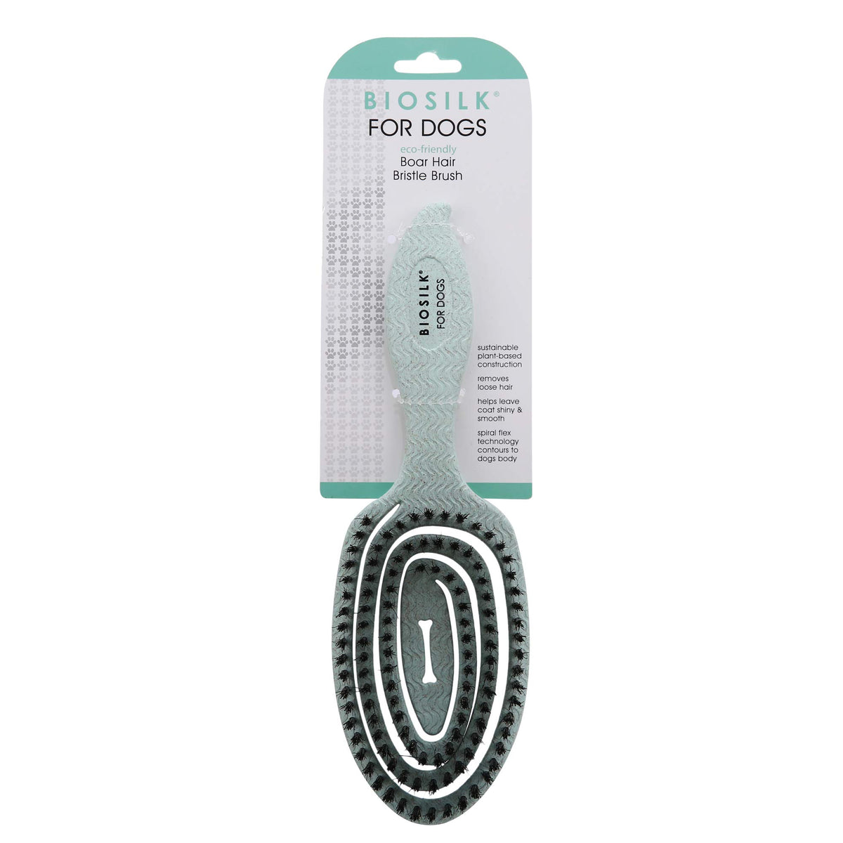 BioSilk for Pets Eco-Friendly Detangling Pin Brush for Dogs, 48-Pack