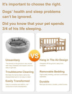 CMYUN Small/Medium/Large Pets Bed with Stripe Pattern, Indoor Outdoor Training Comfortable Dogs Couch Sofa, for Pets Within 40 Kg / 88 Lbs (Color : Style3, Size : XL112x64x38cm/44x25x15)