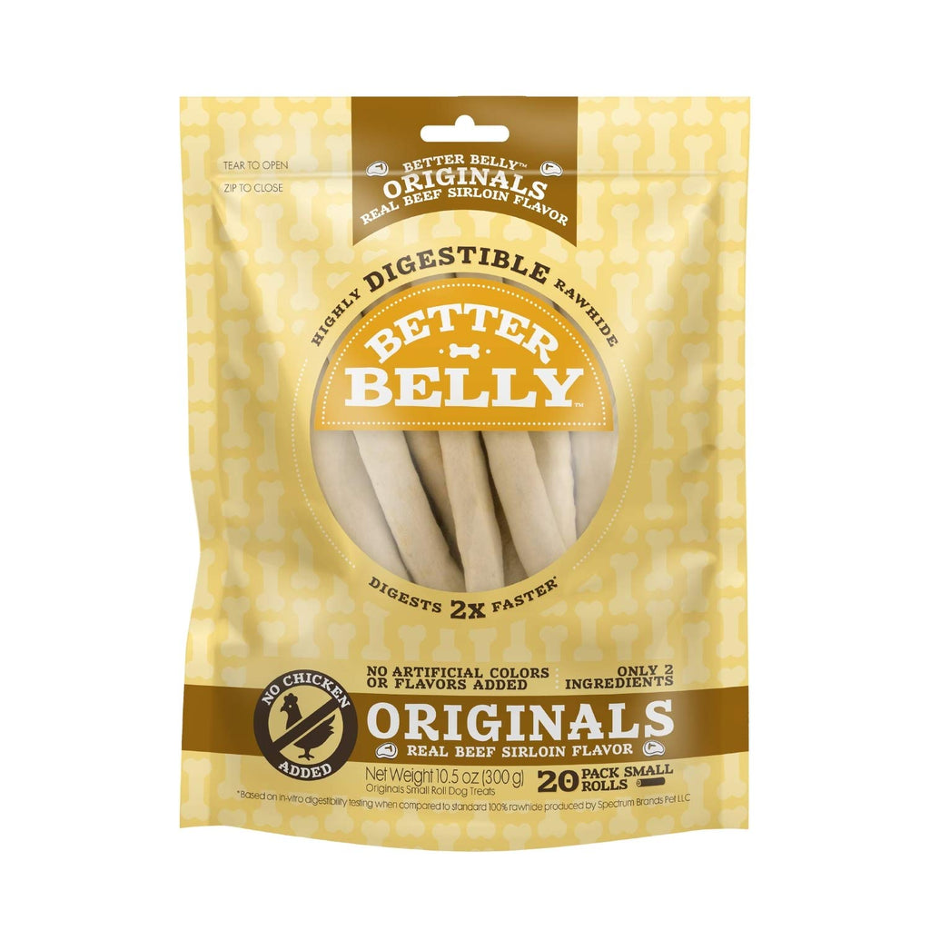 Better Belly Proteins Roll Highly Digestible Dog Treats, 6 Count (24 Pack)