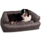 Snoozer Pet Products - Overstuffed Luxury Dog Sofa | Small - Buckskin