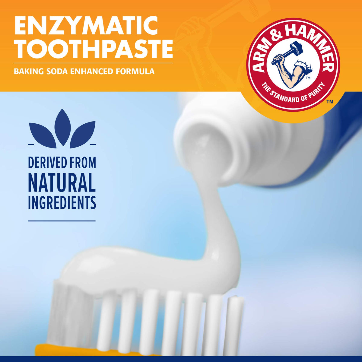 Arm & Hammer - Dog Toothpaste, Toothbrush Kit, Baking Soda, 48 Pack