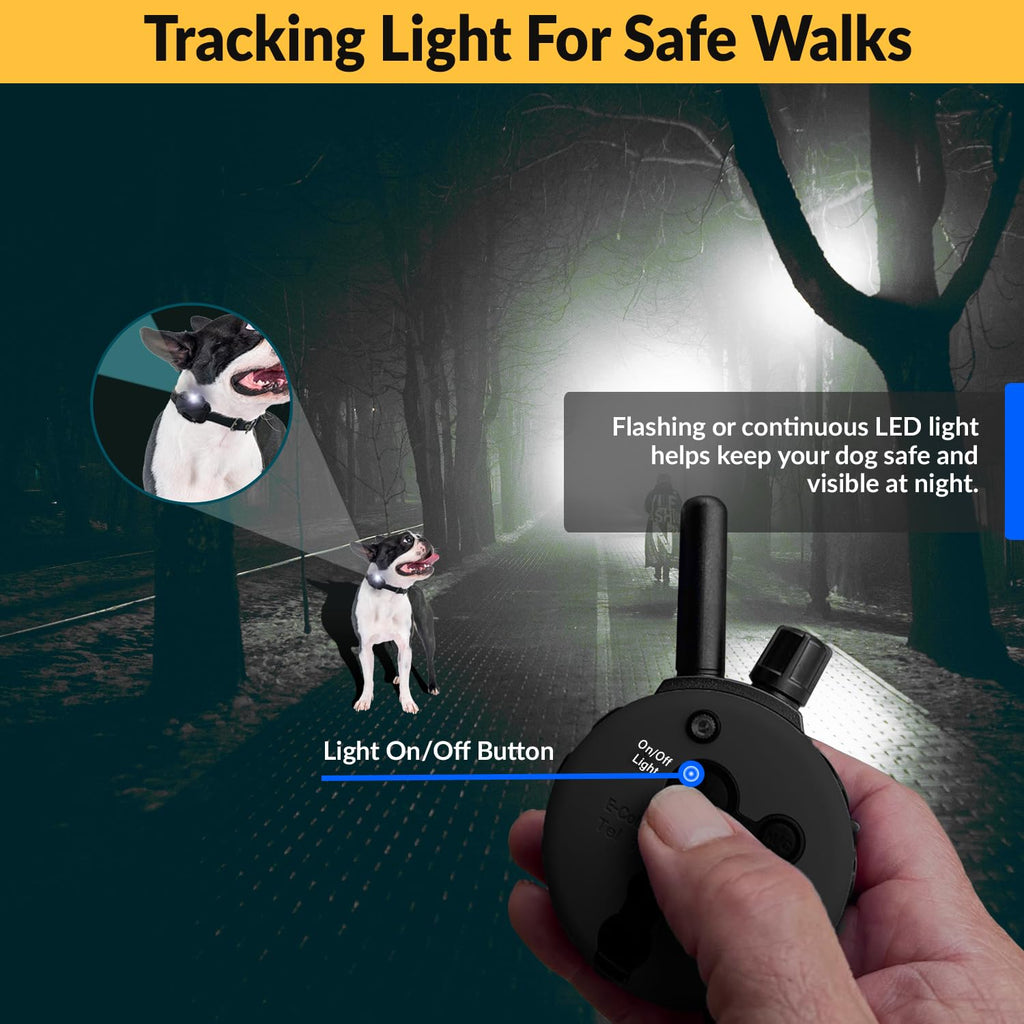 E-Collar Educator ET-800 The Boss Remote Dog Training Collar, 1 Dog, Black