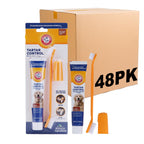 Arm & Hammer - Dog Toothpaste, Toothbrush Kit, Baking Soda, 48 Pack