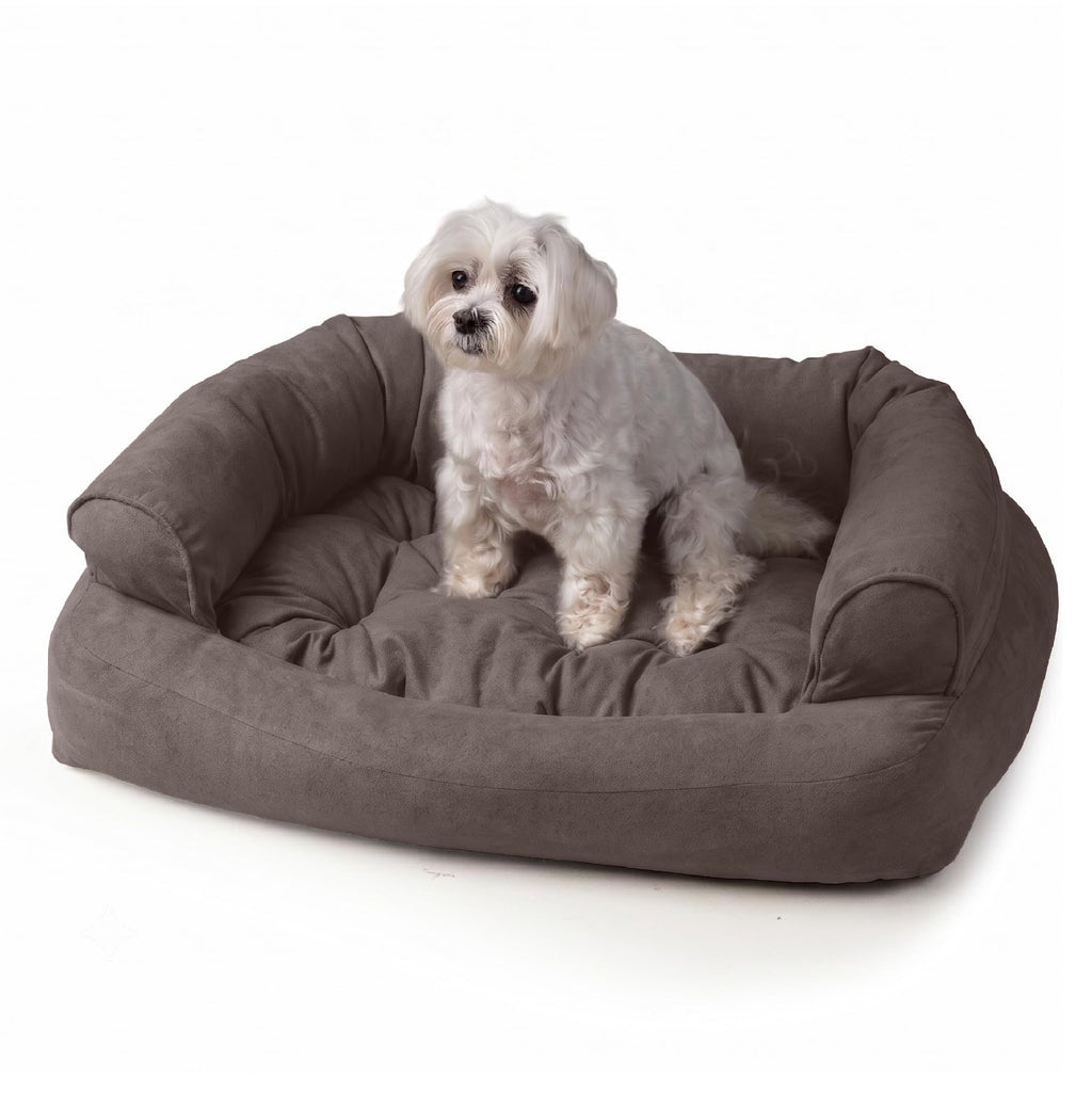 Snoozer Pet Products - Overstuffed Luxury Dog Sofa | Small - Buckskin