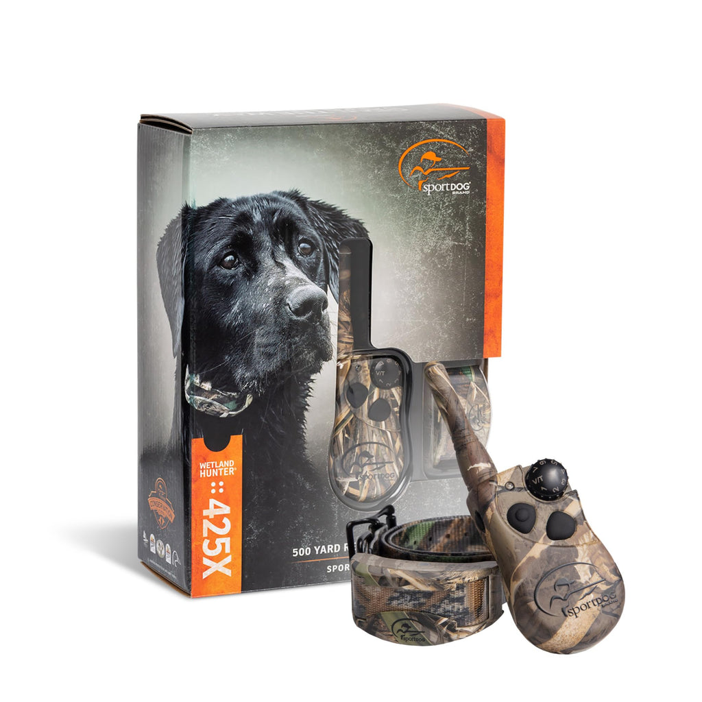 SportDOG WetlandHunter 425X Remote Trainer, 2 Collars