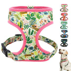 Printed Sling Adjustable Puppy Cat Sling Suitable for Pets Small Dog Vests Pet Accessories (D XL)