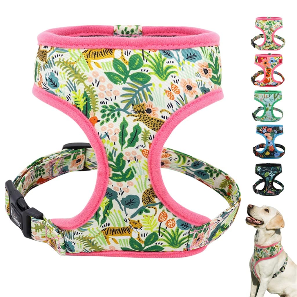 Printed Sling Adjustable Puppy Cat Sling Suitable for Pets Small Dog Vests Pet Accessories (D XL)